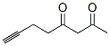 7-Octyne-2,4-dione Structure,502133-71-3Structure