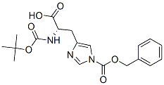 Boc-His(Cbz)-OH Structure,50305-43-6Structure