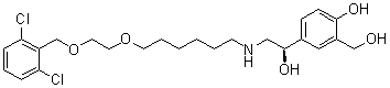 Vilanterol base Structure,503068-34-6Structure