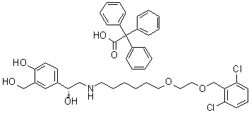 維蘭特羅三苯乙酸鹽結(jié)構(gòu)式_503070-58-4結(jié)構(gòu)式