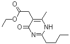 2-Butyl-5-ethoxycarbonylmethyl-4-hydroxy-6-methylpyrimidine Structure,503155-65-5Structure