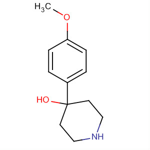 4-Hydroxy-4-(4-methoxyphenyl)piperidine Structure,50329-87-8Structure