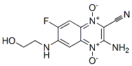 (9CI)-3-氨基-7-氟-6-[(2-羥基乙基)氨基]-2-喹噁啉甲腈,1,4-二氧化物結(jié)構(gòu)式_503558-45-0結(jié)構(gòu)式