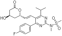 Rosuvastatin-5S-lactone Structure,503610-43-3Structure