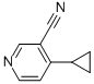 3-Pyridinecarbonitrile,4-cyclopropyl-(9ci) Structure,503843-67-2Structure