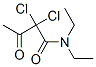 a,a-Dichloro-N,N-Diethylacetylacetamide Structure,50433-06-2Structure