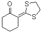 2-(1,3-Dithiolan-2-ylidene)cyclohexanone Structure,50590-74-4Structure