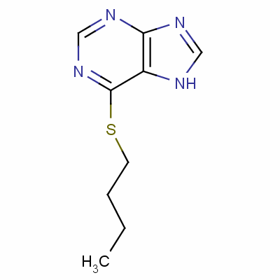 6-(Butylthio)-purine Structure,5069-82-9Structure