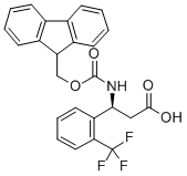 Fmoc-(s)-3-amino-3-(2-trifluoromethylphenyl)-propionic acid Structure,507472-19-7Structure