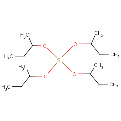 Tetrakis(1-methylpropyl) orthosilicate Structure,5089-76-9Structure