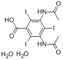 3,5-Diacetamido-2,4,6-triiodobenzoic acid Structure,50978-11-5Structure