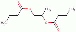 Propane-1,2-diyl dibutyrate Structure,50980-84-2Structure