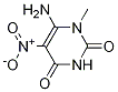 6-Amino-5-(nitro)-1-methylpyrimidine-2,4(1h,3h)-dione Structure,50996-12-8Structure