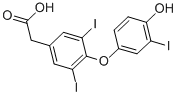 3,3’,5-Triiodo thyroacetic acid Structure,51-24-1Structure