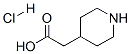 4-Piperidylacetic acid Structure,51052-78-9Structure