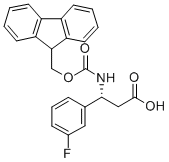 Fmoc-(r)-3-amino-3-(3-fluorophenyl)-propionic acid Structure,511272-51-8Structure