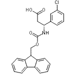 Benzenepropanoic acid, 3-chloro-β-[[(9H-fluoren-9-ylmethoxy)carbonyl]amino]-, (βR)- Structure,511272-53-0Structure