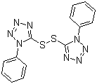 5,5-Dithiobis(1-phenyl-1H-tetrazole) Structure,5117-07-7Structure