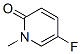 5-Fluoro-1-methyl-2-pyridone Structure,51173-06-9Structure