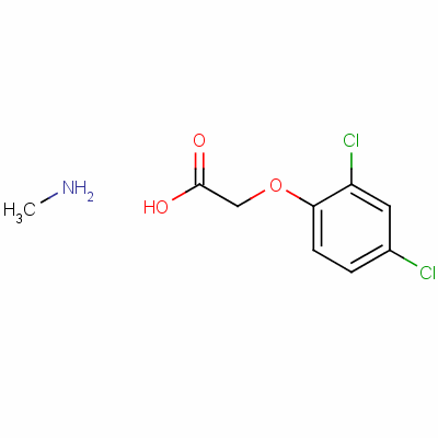 2,4-Dichlorophenoxyacetic acid methylamine salt Structure,51173-63-8Structure