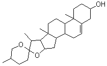 Diosgenin Structure,512-04-9Structure