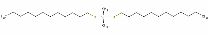 Dimethylbis(dodecylthio)tin Structure,51287-84-4Structure