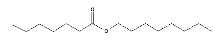 庚酸辛酯結(jié)構(gòu)式_5132-75-2結(jié)構(gòu)式