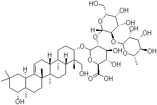 大豆皂苷 bb結(jié)構(gòu)式_51330-27-9結(jié)構(gòu)式