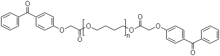 Polybutyleneglycol bis(4-benzoylphenoxy)acetate Structure,515136-48-8Structure