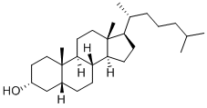 5Beta-cholestan-3alpha-ol Structure,516-92-7Structure