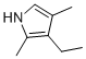 2,4-Dimethyl-3-ethylpyrrole Structure,517-22-6Structure