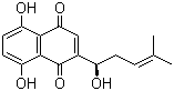 紫草素結構式_517-88-4結構式