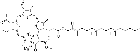 葉綠素 B結(jié)構(gòu)式_519-62-0結(jié)構(gòu)式