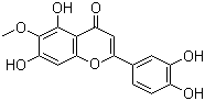 澤蘭黃酮結(jié)構(gòu)式_520-11-6結(jié)構(gòu)式