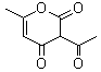 脫氫乙酸結構式_520-45-6結構式