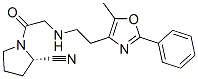 (2S)-1-{n-[2-(5-甲基-2-苯基-1,3-噁唑-4-基)乙基]甘氨?；?}吡咯烷-2-甲腈結(jié)構(gòu)式_521266-46-6結(jié)構(gòu)式