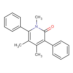 1,4,5-Trimethyl-3,6-diphenyl-2(1h)-pyridinone Structure,52148-67-1Structure