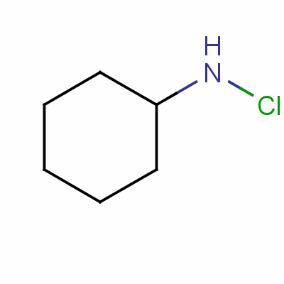 N-氯環(huán)己基胺結(jié)構(gòu)式_52185-81-6結(jié)構(gòu)式