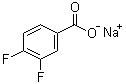 Sodium 3,4-difluorobenzoate Structure,522651-44-1Structure