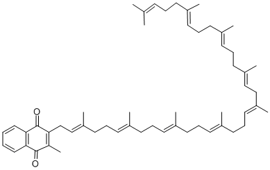 Vitamin k2(45) Structure,523-39-7Structure