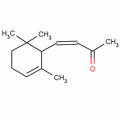 (Z)-4-(2,6,6-三甲基-2-環(huán)己烯-1-基)-3-丁烯-2-酮結(jié)構(gòu)式_52340-45-1結(jié)構(gòu)式