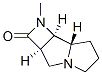 (2Ar,7as,7br)-1-methyloctahydro-2h-azeto[2,3-a]pyrrolizin-2-one Structure,524018-55-1Structure