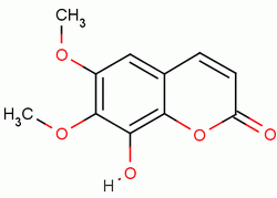 秦皮素啶結(jié)構(gòu)式_525-21-3結(jié)構(gòu)式