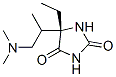 (5s)-(9ci)-5-[2-(二甲基氨基)-1-甲基乙基]-5-乙基-2,4-咪唑啉二酮結(jié)構(gòu)式_525600-25-3結(jié)構(gòu)式