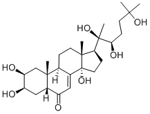 Hydroxyecdysone Structure,5289-74-7Structure