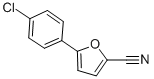 5-(4-Chlorophenyl)-2-furonitrile Structure,52939-07-8Structure