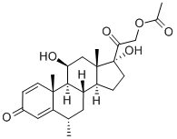 Methylprednisolone acetate Structure,53-36-1Structure