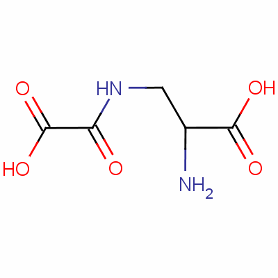 Beta-n-oxalylamino-l-alanine standard Structure,5302-45-4Structure