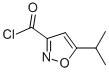 5-Isopropy-3-lisoxazolecarbonyl chloride Structure,53064-56-5Structure