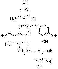 2-O-galloylhyperin Structure,53209-27-1Structure